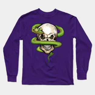 Serpent n Skull Long Sleeve T-Shirt